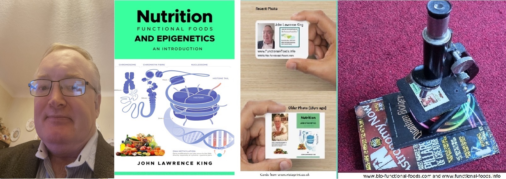 Free Book - Nutrition, Functional Foods and Epigenetics; wrote by John Lawrence King during 2021 Free Book - Nutrition, Functional Foods and Epigenetics; wrote by John Lawrence King during 2021
